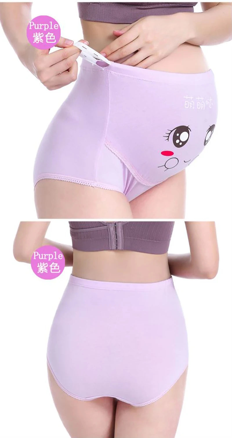 Cotton Panties For Pregnant Maternity Underwear Panty Clothes for Pregnant Women Pregnancy Brief High Waist Maternity Intimates