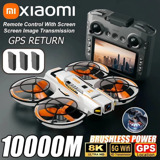Xiaomi A21 Drone 8K Aerial HD Dual Camera Intelligent Opstacle Avoidance Brushless Power GPS Return Screen Remote Control Drone