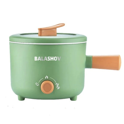 1.8L Mini Portable Electric Rice Cooker Non-Stick Inner Pot Multifunctional Rice Cooker Auto Keep Warm, Compact Space Saving Multi Cooking Pot for Rice Porridge Soup Noodles, Household Dorm Office Travel Kitchen Appliance for