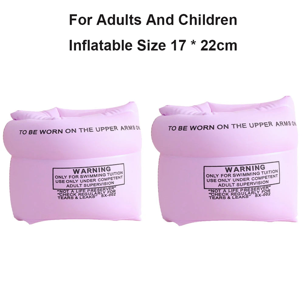 1Pcs Inflatable Pool Float Swim Arm Ring Swim Tube Swim Accessory Summer Water Sports Inflatable Buoyancy Armbands ﻿