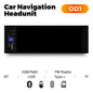 MEKEDE 6.86 Inch 1Din Carplay Android Auto Car Radio Multimedia Video MP5 Player With BT FM Stereo USB Type-C Plug Autoradio