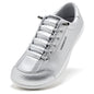 HOBIBEAR Unisex Barefoot Wide Toe Shoes Women Men Artificial Leather Minimalist Sneakers Adjustable Slip On Walking Shoes