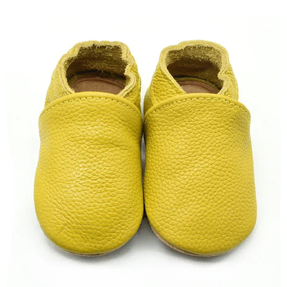 Baby Shoes Cow Leather Bebe Booties Soft Soles Non-slip Footwear Toddler First Wakers Boys And Girls Slippers