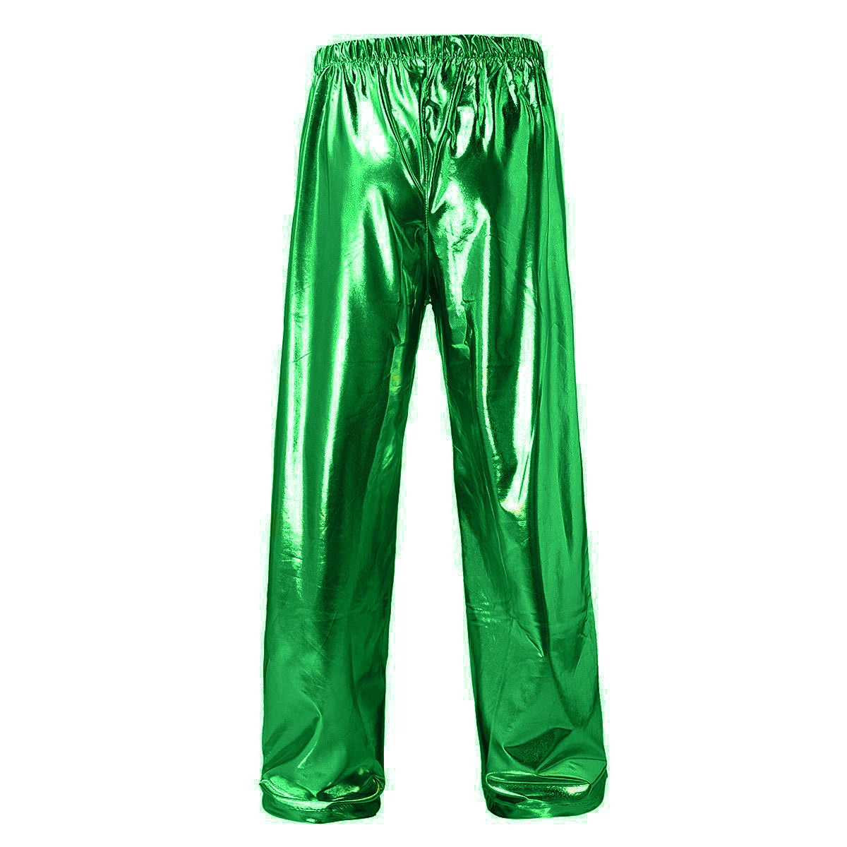 2026 Men's Blue Shiny Trousers, Fashion Casual Pants, Gold Red Green Silver Available, Size S,M,L,XL,XXL,3XL