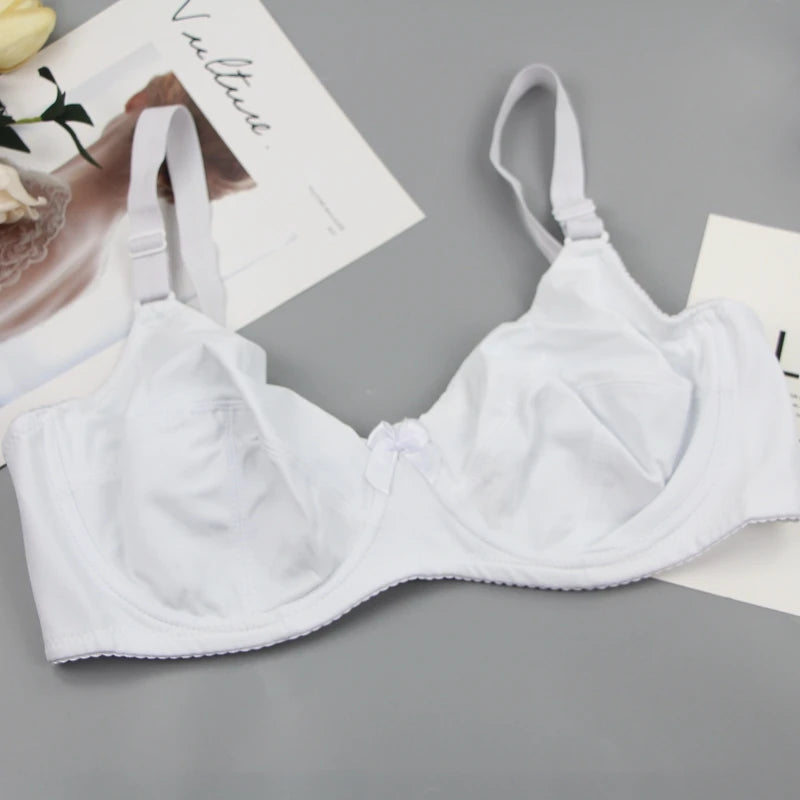 2024 New 36/80 38/85 40/90 42/95 44/100 46/105 48/110 DEF Cup Bras Ultrathin Kinit Underwear For Women Plus Size Lingerie
