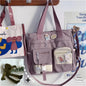 Nylon Waterproof Canvas Women Handbags Shoulder Bag Japanese Ladies Messenger Bag Student School Crossbody Bags for Girl Satchel