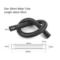 Black 20mm/25mm Aquarium Water Tube Oxygen Pump Water Pump Hose Air Bubble Stone Aquarium Fish Tank Pond Pump Tube 50cm