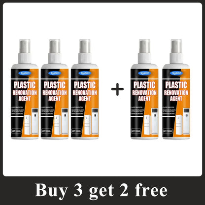 General Household Plastic Repair Agent Plastic Renovation Spray Easily Removes Scratches, Oxidizes, Yellows and Repairs