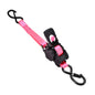 1 Inch 10Ft Auto Retractable Ratchet Strap 800kg Heavy Duty Elastic Fastening Belt for Motorcycle Cargo Fixing