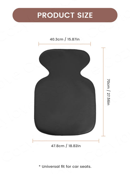 1/2 PCS PU Leather Car Seat Protector Waterproof Non-slip Child Car Seat Mat for Baby Safety Seats