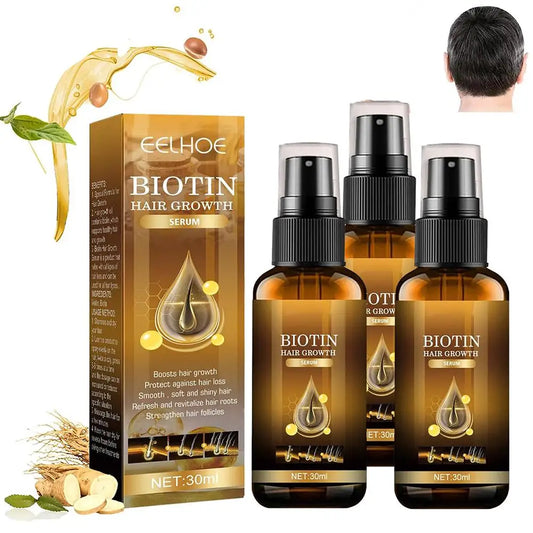 Products Biotin Thickening Fast Growing Hair Care Essential Oils Anti Hair Loss Spray Scalp Treatment For Men Women