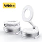 Car Mount Electric Vacuum Magnetic Holder Foldable Strong Suction Stand For Cell Phone For iphone 12 13 14 15 16 Live Streaming