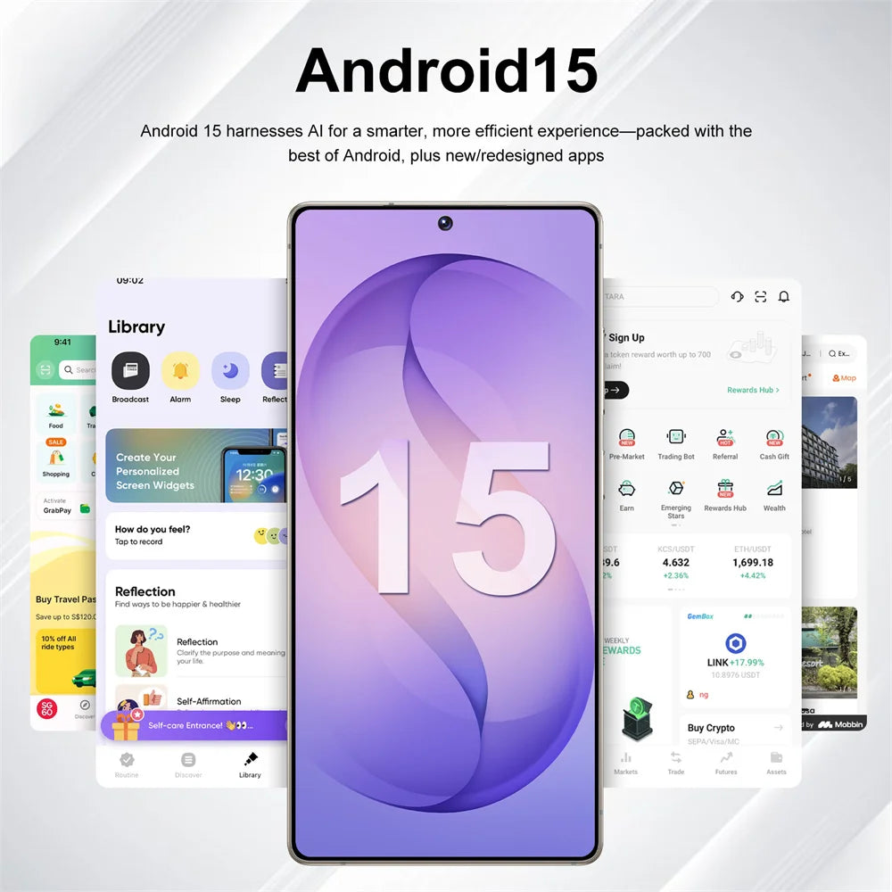 2026 Original Smartphone For S26 Ultra 5G 7.3HD AI 8-Core Dual Sim Card 16G+1TB Cell Phone Android Mobile Phones Unlocked