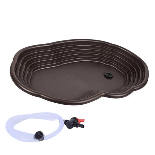 Reptile Feeding Dish Reptile Feeding Water Bowl Turtle Water Bowl Reptile Bathing Pool for Semi Aquatic Chameleon Gecko Rest