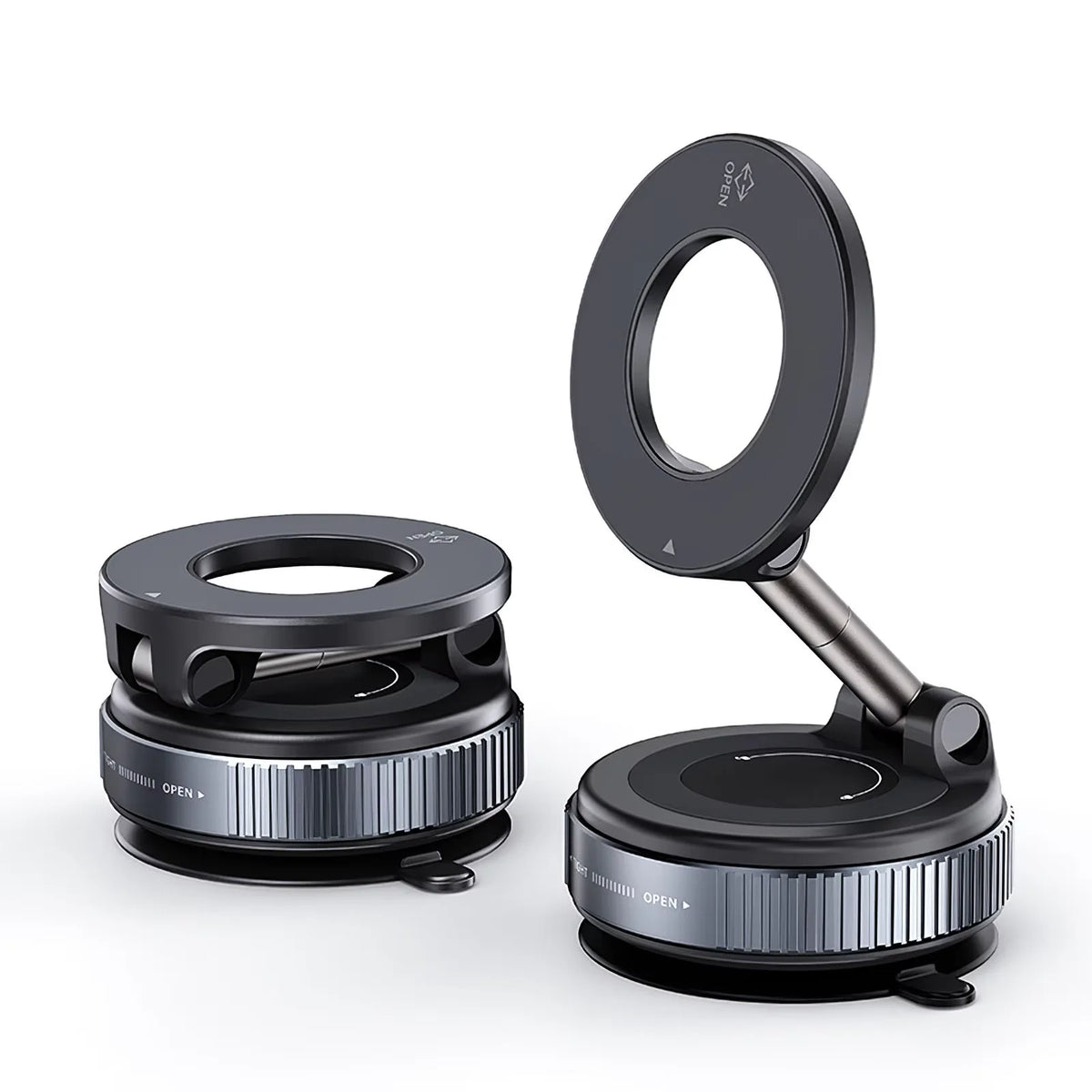 K007 Magnetic Phone Holder 360° Three-Axis Folding Car Mount Strong Magnet Dashboard Desk Stand for iPhone 16 15 Xiaomi Samsung