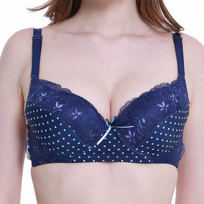 DaiNaFang New Lace Bras 34/75 36/80 38/85 40/90 42/95 44/100 BCDE Underwear For Women Push Up Lingerie