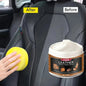 Car Leather Seat Conditioner Cream - Auto Interior Restorer for Sofa, Bag, Jacket | Plastic & Leather Care Oil, Nourishing Treat
