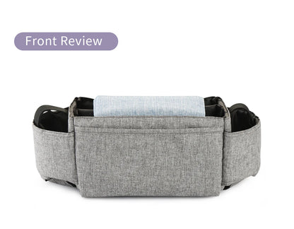 Baby Stroller Bag Pram Organizer Stroller Accessories Stroller Cup Holder Cover Trolley Organizer Pouch Travel Accessories
