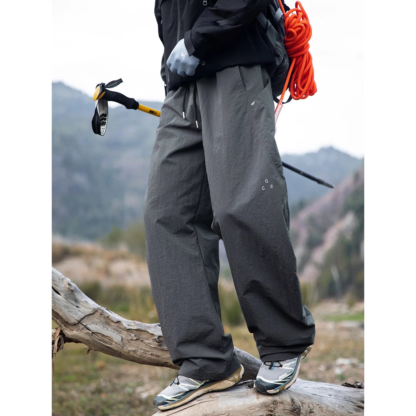 TFETTERS 2026 Spring New Arrival Outdoor Cargo Pants Man Water Repellent Windproof Oversized Curved Blade Techwear Trousers Men