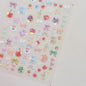 Ocean Shell Starfish Shell Conch Whale Dolphin Seahorse Coconut Tree Water Bubbles Self Adhesive Nail Art Sticker Manicure Decal
