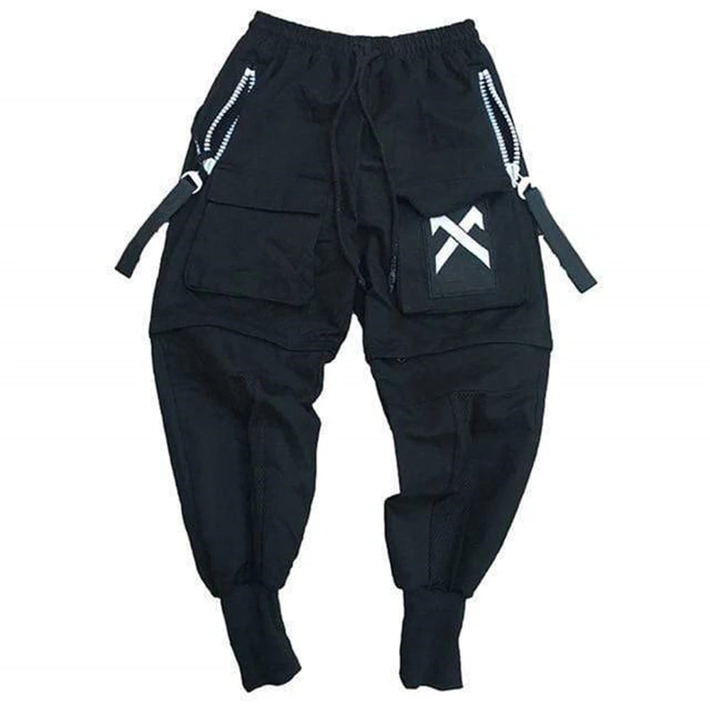 11 BYBB'S DARK Tactical Functional Cargo Pants Men Multi-Pocket Joggers Trousers 2023 Detachable Hip Hop Streetwear Pant Black