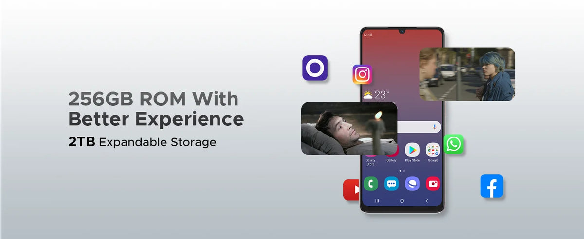 Global Version DOOGEE Note58 Pro Smartphone 6.75" HD+ Display 32GB(8+24) 256GB 6250mAh Battery NFC Android 15 Mobile Phone