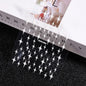 3D Laser Silver/Rose Gold Hollow Cross Star Nail Art Stickers Design Self-Adhesive Hollow Cross Star Nail/Body Art Decor Sticker