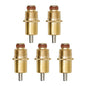 5/10pcs Rabbit Chicken Quail Copper drinker nipples Rabbit Drinking Water Equipment Feeder Farm Animals Water Feeding