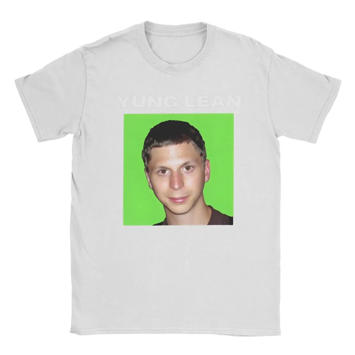 Yung Lean Michael Cera Meme T-Shirt Men Leisure Cotton Tee Shirt O Neck Short Sleeve T Shirt Gift Idea Clothing