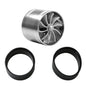 Car Air Intake Turbonator Single Fan Turbine Automobile Intake Turbo Vehicle Engine Turbocharger Power Conversion Accessories