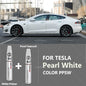 Suitable for Tesla Model 3 Y X S Automotive Paint Repair Pen Pearl White Clearcoat Pen Paint Repair Set Wheel Hub Silver