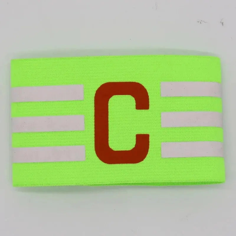 Adjustable Football Captain's Armband for Adults and Youth - Comfortable and Durable Soccer Band for Team Captains