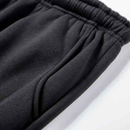PARIS Letter Print Sweatshirt Suit Men's Fleece Hoodie Pants Set Spring Autumn Winter Warm Casual Sports Pullover Trousers Sets
