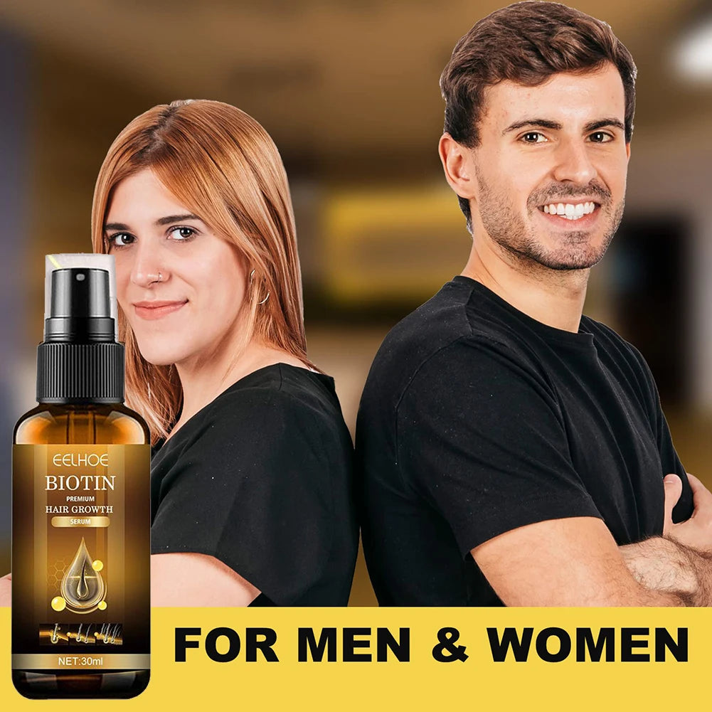 Products Biotin Thickening Fast Growing Hair Care Essential Oils Anti Hair Loss Spray Scalp Treatment For Men Women