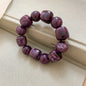 Acrylic Irregular Square Round Beaded Bracelet for Women European and American Simple Bracelet Korean Fashion Hand Accessories