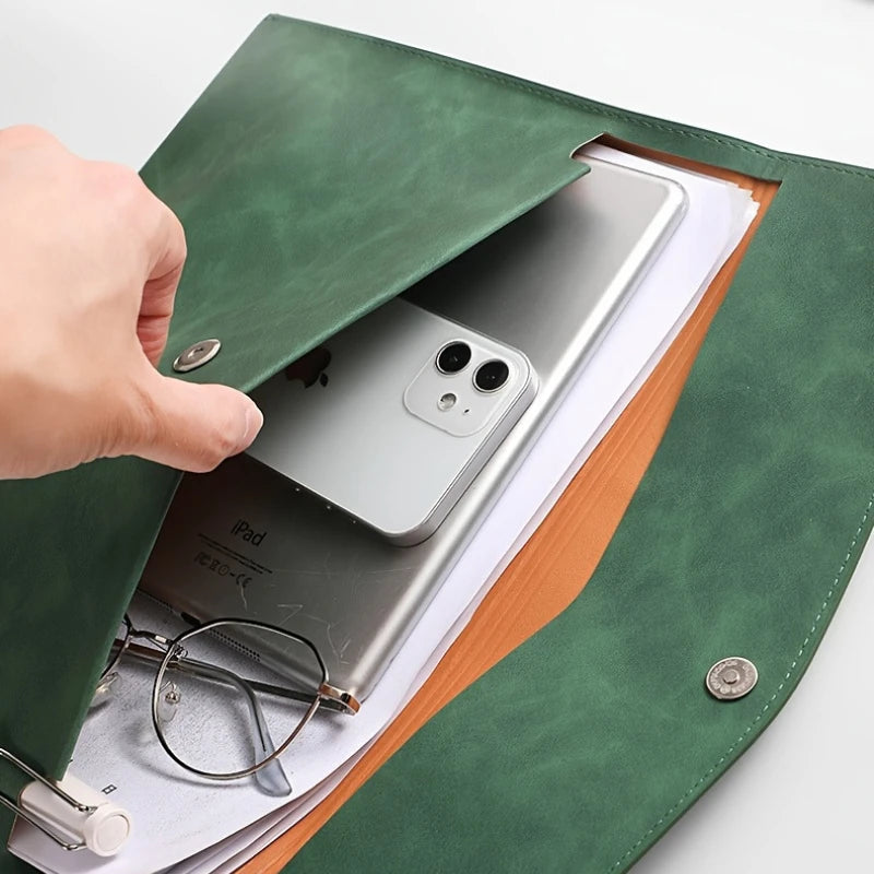 A4 File Storage Bag Simple File Folders Business Office School File Organizer Bags Laptop Sleeve