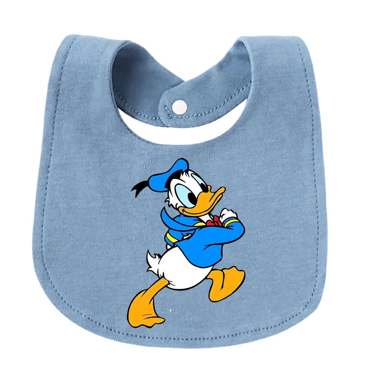 Baby Bib 100% Cotton Soft Absorbent Baby Bib U-Shaped Baby Bib Suitable for Use by Newborns to Children Aged 3 Years for Feeding