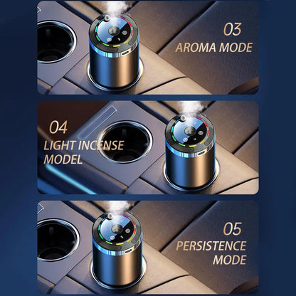 Car Diffuser Humidifier 5 Modes Car Humidifier Diffuser Aromatherapy Air Freshener For Car Home Office Bedroom Long