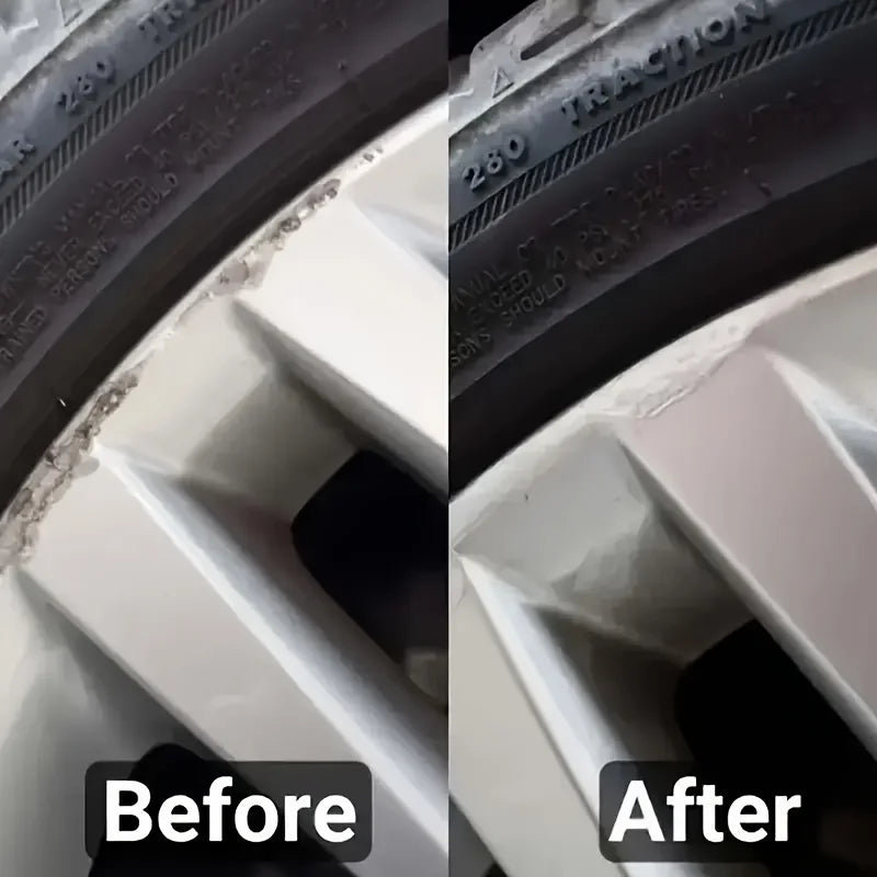 Wheel Repair Polish Paste, Tire Scratch Remover Wax, Wheel Care Cream for All Wheels, Car Maintenance & Restoration Supplies