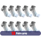 1/5 Pairs Summer Toe Ankle Socks Cotton Colorful Mesh Breathable Shallow Mouth Sweat-Absorbing Deodorant No Show 5 Finger Socks