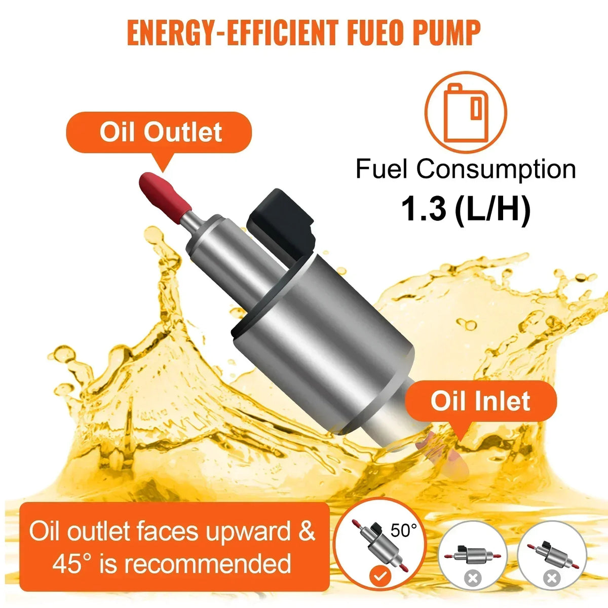 SIHAO 10KW Heavy‑Duty Water‑Type Diesel Heater, 12V‑24V Universal Vehicle Preheater, Robust Fuel Heating Unit for Automobile Engine Warm‑up and Passenger Cabin Heating Work