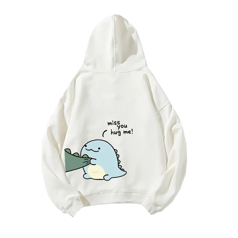 2024 New Trendy Cute Print New Album Hoodie Hooded Comfortable and Simple Pure Cotton Versatile Men's and Women's Couple Sweater