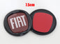 1pcs 3D 9.7cm 8.5cm 7.5cm ABS Car Front Logo Front Grill Rear Bumper Tail Door Trunk Emblem Sticker Styling Accessories For FIAT