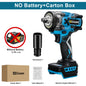 Gisam 900N.M Brushless Electric Impact Wrench 1/2" Cordless High Torque Wrench Drill Screwdrivers Tools For Makita Battery Pin