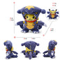 Cos Eevee Pikachu Cosplay Plush Toys Pikachu Peluche Lucario Stuffed Animal Doll Collectible Gift,Cartoon 20-30CM