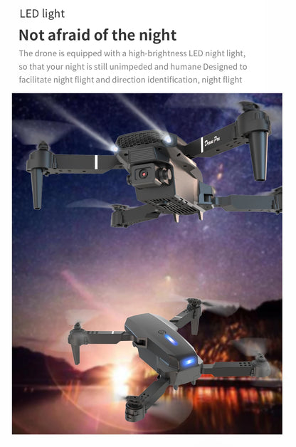 S529 New Drone 2.4G RC Quadcopter Drone 5G FPV WiFi Foldable With Mod Altitude Resistance NO Camera Wide-angle Shooting Boy Toy
