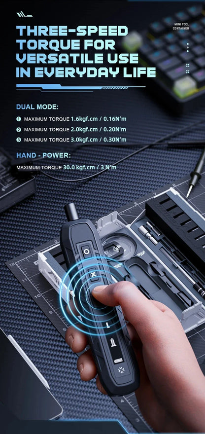 180 in 1 Precision Electric Screwdriver Set Magnetic Torx Hex Bits Repair Tools Power LED Equipment Power Tools Box Men Gift