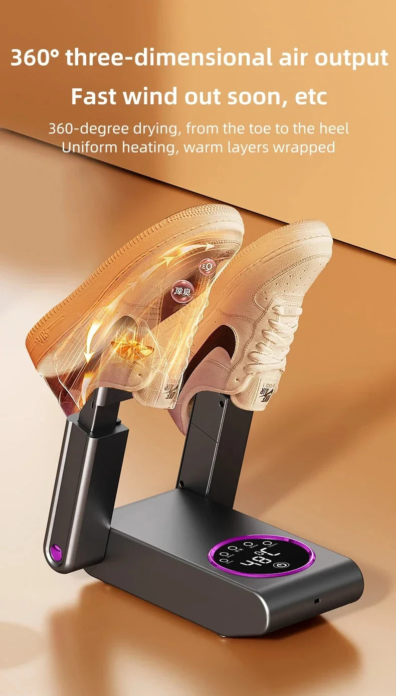 HOMEFISH Korean Style Electric Shoe Dryer 220V - Footwear Heater for Deodorizing And Sterilizing Home Use Appliance