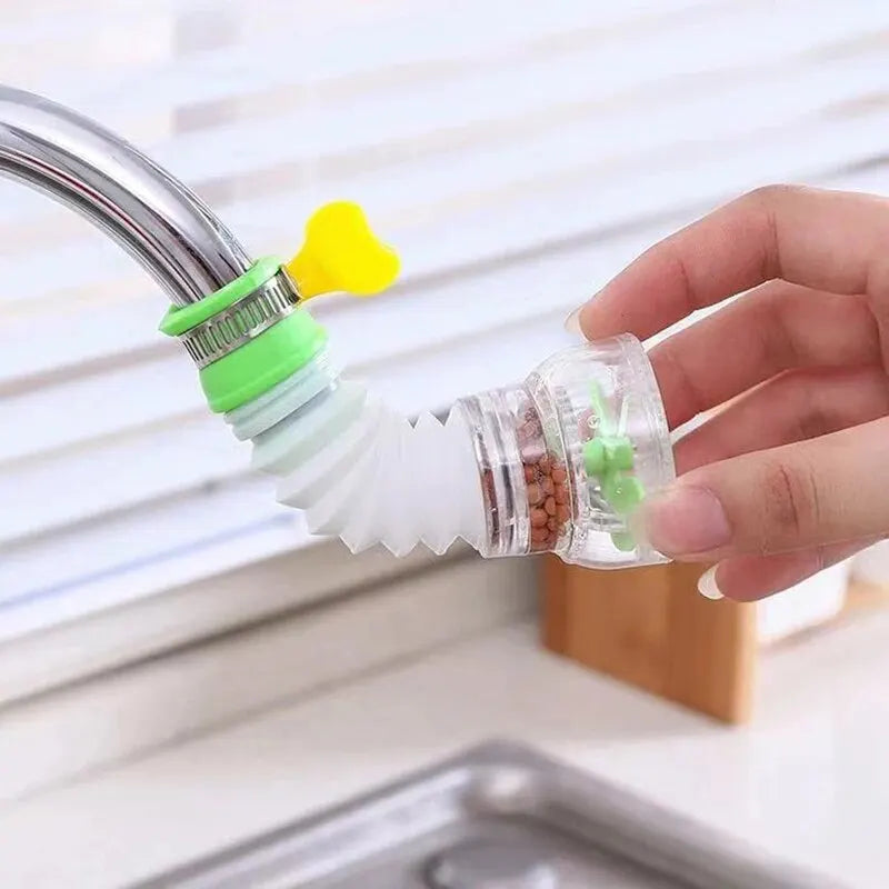 Kitchen Anti-Splashing Faucet Can Rotate Extend The Filter Home Universal Water Faucet Multifunction Wash Basin Shower Faucet
