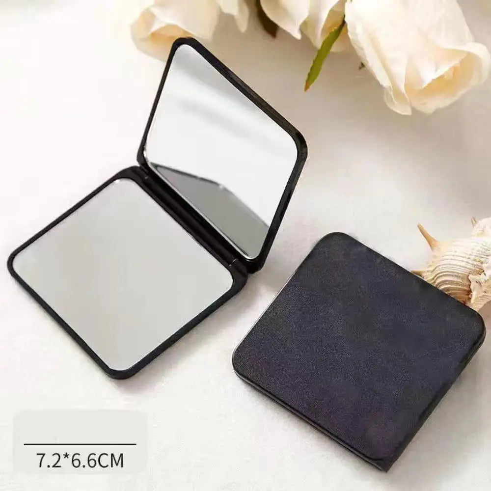 Foldable Makeup Mirror Portable Double-Sided Mirror Student Dormitory Desktop Small Gift Wholesale